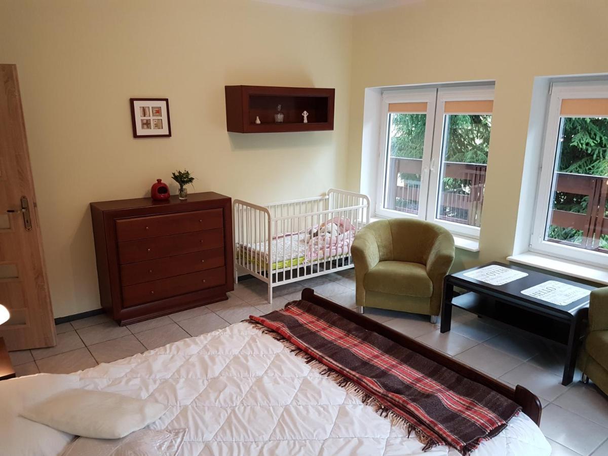 Duzy Dom Wilkasy Zalesie 100M Od Plazy Villa Dış mekan fotoğraf