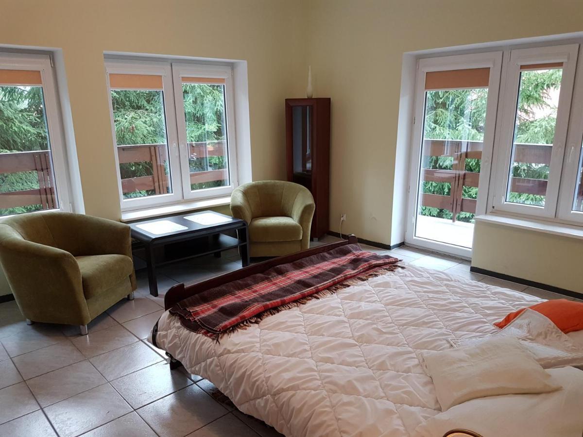 Duzy Dom Wilkasy Zalesie 100M Od Plazy Villa Dış mekan fotoğraf